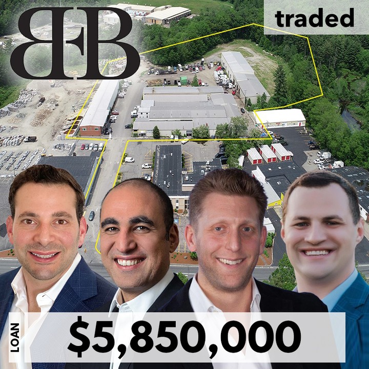 TradedBoston's tweet photo. LOAN
IMAGE: Sean Silverbrook, Keyvan Ghaytanchi, Lee Brodsky &amp; Alec Neesham
DATE: 03/16/2022
ADDRESS: 894-896 Boston Post Road
MARKET: Marlborough, MA
ASSET TYPE: Industrial ~ SF: 90,849 

LENDER: ...

View more details on Insta: https://t.co/g3peSDhCQF https://t.co/9Pa9mVJISQ