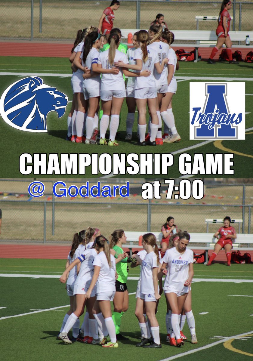 Championship game tonight!!💙💙
WE READY😤