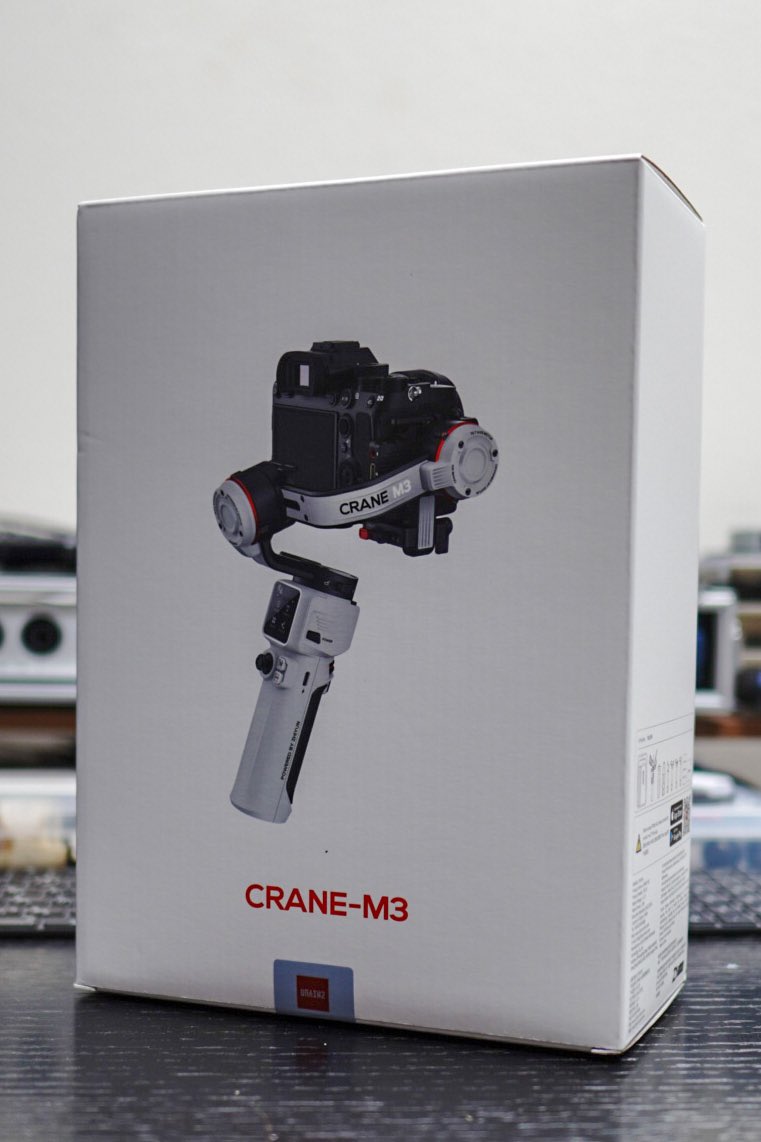 RYU_hallelujah's tweet photo. さてさて、その実力は如何に?
#zhiyun
#craneM3 https://t.co/aZ7oj3miKV