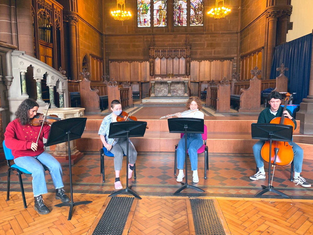 HSScaptains22's tweet photo. Rehearsals are going well for tonight’s spring concert at Kingsborough Sanctuary!

If you haven’t got tickets but would still like to come, there will be some tickets on the door so get here quick! 🎶💐

Doors: 17:30
Concert: 18:00 https://t.co/4vh7Hv7raM