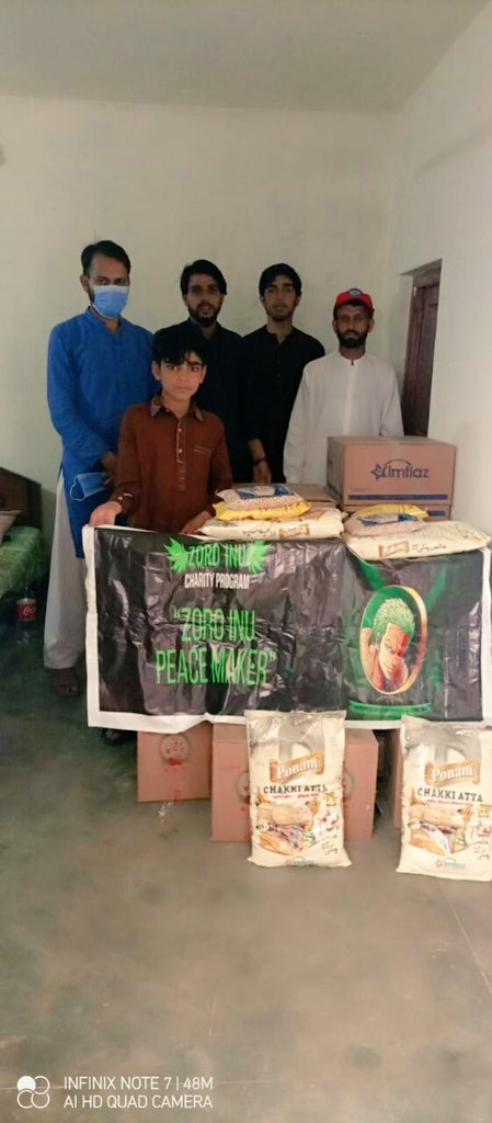 iqbalhaider82's tweet photo. #zoroinu thank you soo much zoro inu team for food charity for needy people in pakistan... hope zoro inu will continue this efforts in future
#zoroinu #Charity #CZBinance #ZoroArmy #zorotoken https://t.co/04K6z37sZ5 https://t.co/v4jCpYESj3