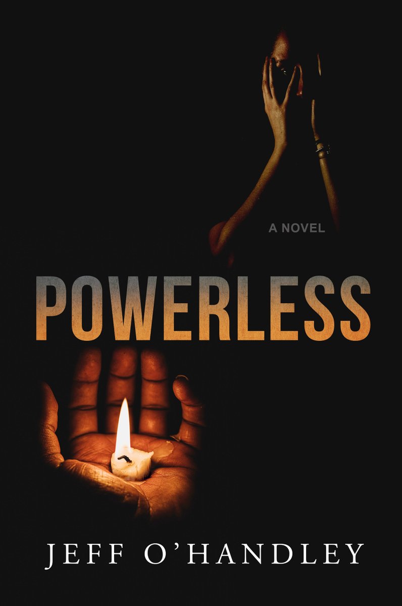 breakingnightp's tweet photo. HERE IT IS! The cover of POWERLESS, @JeffOHandley 's stunning debut novel! 

No electricity, little food, and one extra mouth to feed. With his household reaching boiling point, can one man protect the innocent?

https://t.co/sSI7nfd9JW

#powerless #jeffohandley #coverreveal https://t.co/xeAAH2b8jR