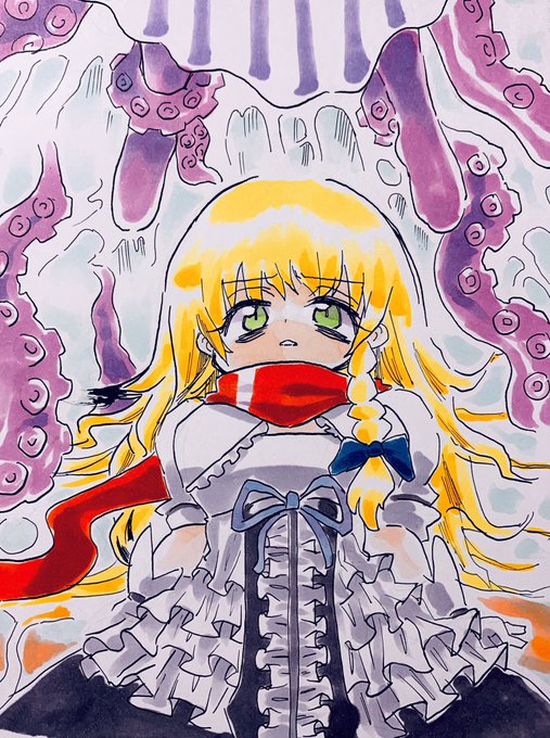 #今月描いた絵を晒そう
古い順に…2月に引き続きあまり絵が描けてない
これって、怠慢ですよ… 