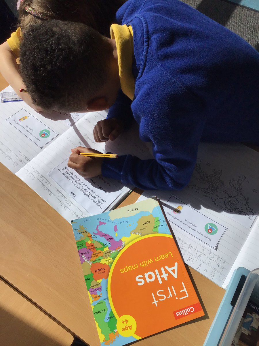 RuncieOf's tweet photo. Year 1 have had a fantastic afternoon finding where some of our ARFS family come from on a map! Some of us have even been using our atlas to find out which continent each country is in. Wow! #ARFSgeography 📚🌎✨ https://t.co/bwXh58tXPB