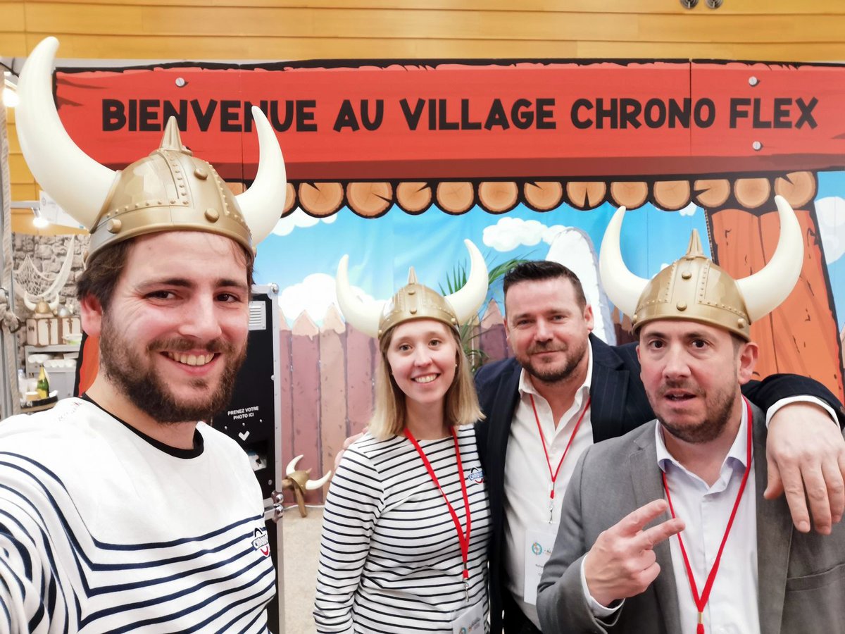 L'équipe CHRONO Flex est ravie de renouer avec ses habitudes en participant au traditionnel #CongrèsDLR à <a href="/LaCiteCongres/">La Cité Nantes</a> 😄
> RDV sur nos stands (5 &amp; 6) aux airs de village gaulois !
#DLR <a href="/federationDLR/">Fédération DLR</a>