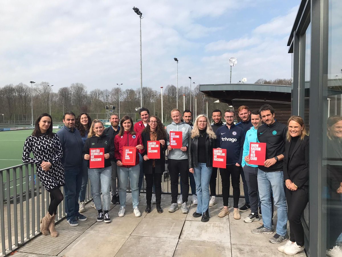 Last meeting in Amsterdam for 🟥#ShowRacismtheRedCard Project partners. The group spoke about the final report, deliverables, faced challenges &amp; shared tips and testimonials of project managers, teachers and participants. Thank you all for your input!

#europeancommission
#EFDN