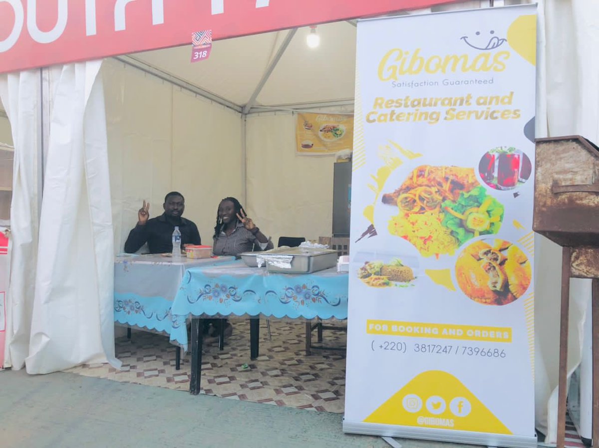 gibomas's tweet photo. Trade fair 2022 was an incredible experience and we thank @ITC_Gambia for supporting us through the @yepgambia. 

It was a challenge participating for the first time but we left fulfilled. We hope the network built and exposure gained will further broaden our customers. 
#Gibomas https://t.co/oigJOlasR5