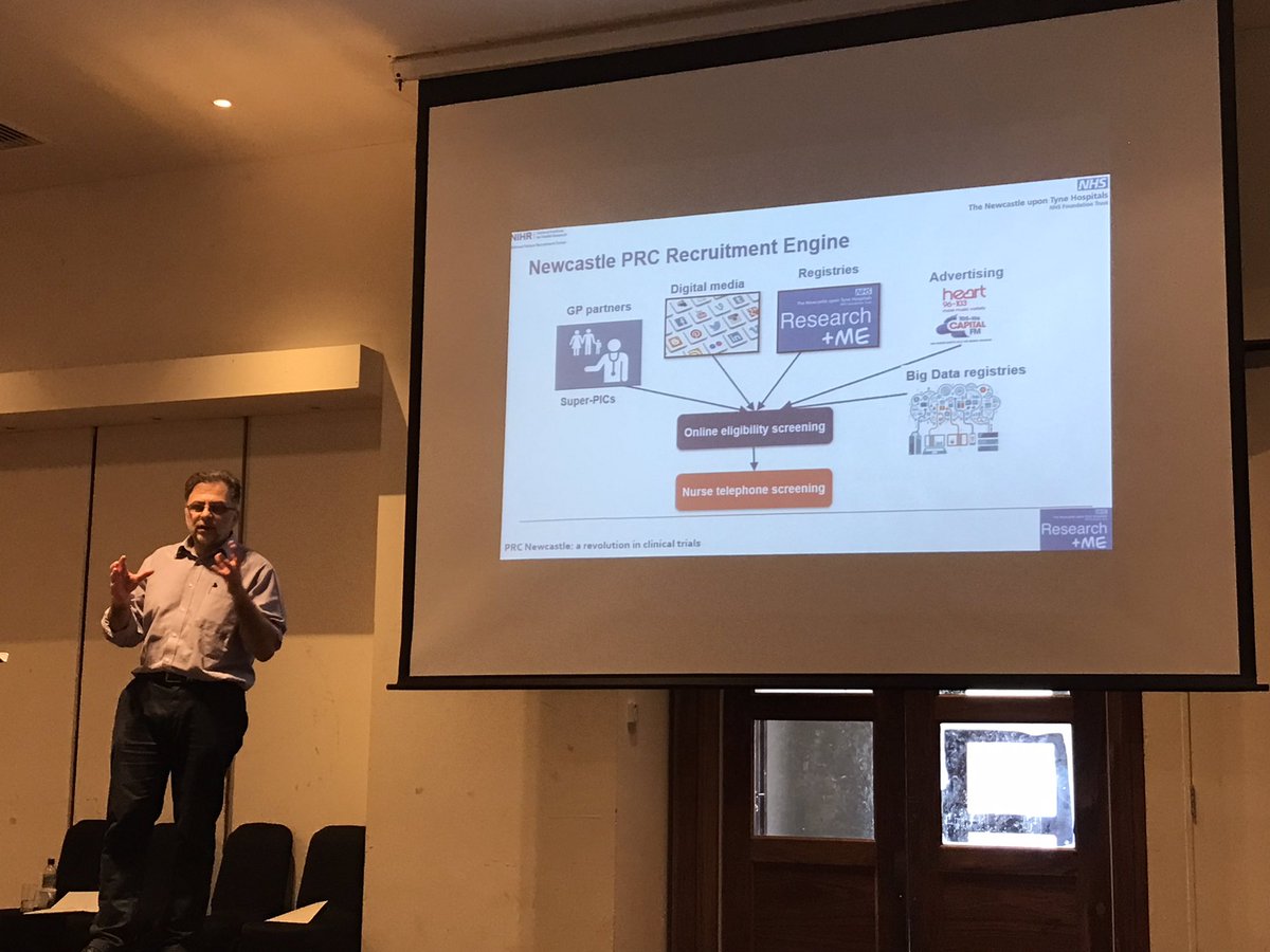 The @PRCNewcastle recruitment engine for commercial clinical trials
