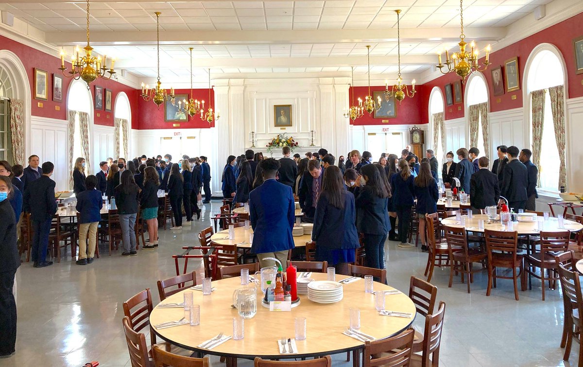 FaySchool's tweet photo. Fay’s family-style dining tradition is not just about how we eat lunch. It’s an expression of who we are and what we value as a community.
Read more about our return to family-style dining here: https://t.co/unzjw4R8Vo
#fayschool #familystyledining #tradition https://t.co/qBjBZASX2E