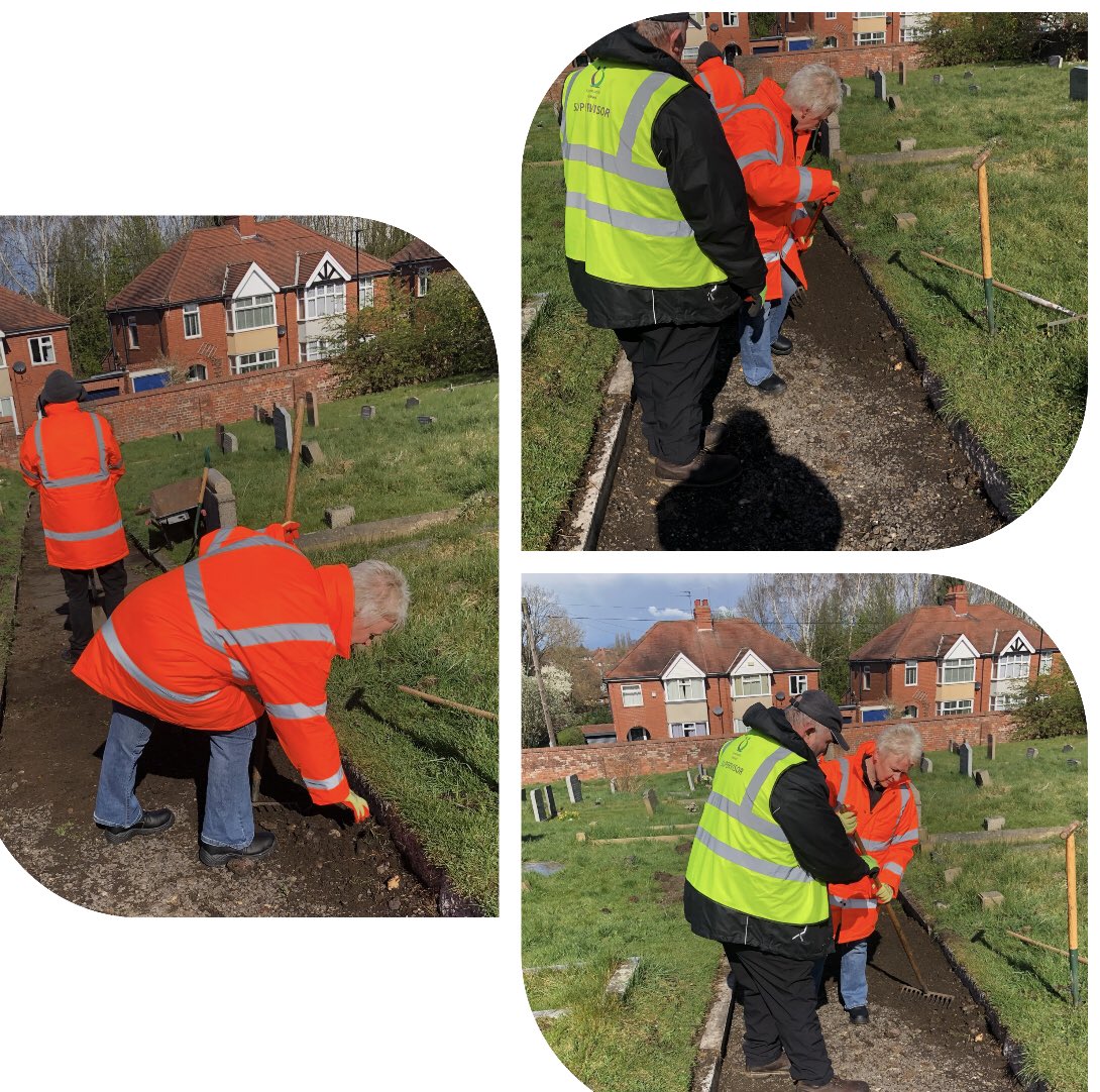 Under Pete’s guidance, I was able to support #SpringCleanWeek with the work party at St Stephen’s Church this morning. Met the beneficiary who is delighted with the fabulous work Community Payback have been doing at the church for the last decade <a href="/LizRushton5/">Liz Rushton</a> <a href="/hmpps/">HMPPS</a>