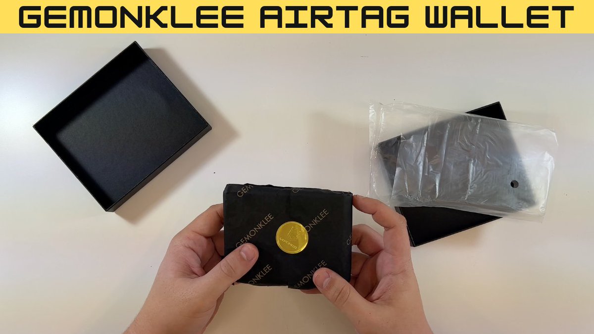 Today I tested out the Gemonklee Apple AirTags Wallet. The perfect wallet for someone always losing their wallet. Check it out in todays #YouTube video. 
youtu.be/c4c2GBginK0 
#Apple #AppleAirTags #Gemonklee #GemonkleeAirTagsWallet #AirTagsWallet #AirTagWallet #AirTags