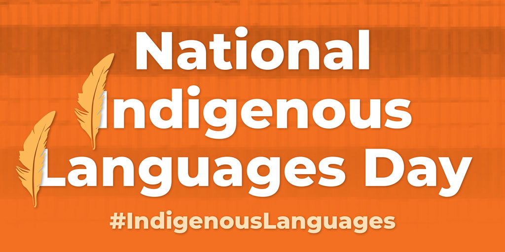 GEDSB's tweet photo. Today is National Indigenous Languages Day, providing the opportunity for all of us to recognize the importance of language revitalization, and its connection to resilience, identity and well-being. #IndigenousLanguages https://t.co/tSfJ2mK1XR