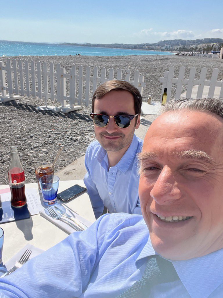 bfmbusiness's tweet photo. Les équipes de @_Techco_ sont bien arrivées à @VilledeNice ! @simottel @HELENEDamien2 https://t.co/Zp055gPDut