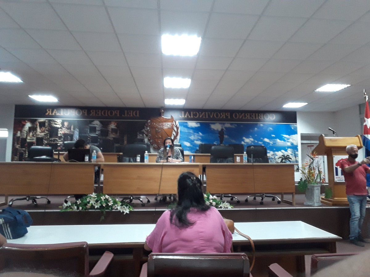DPTVC_TPCP's tweet photo. Se realiza capacitación por parte del @MTSS_CUBA,  @EnitMartinezG @Adelaida_1930 y Jose Adrián por la Xetid del SIGERH. Participan especialistas de organización, recursos humanos, informática y cuadros de las entidades del territorio. #CubaInformatiza @PuertoRaisa @MartaEFeito https://t.co/lS8Tj2RIN3
