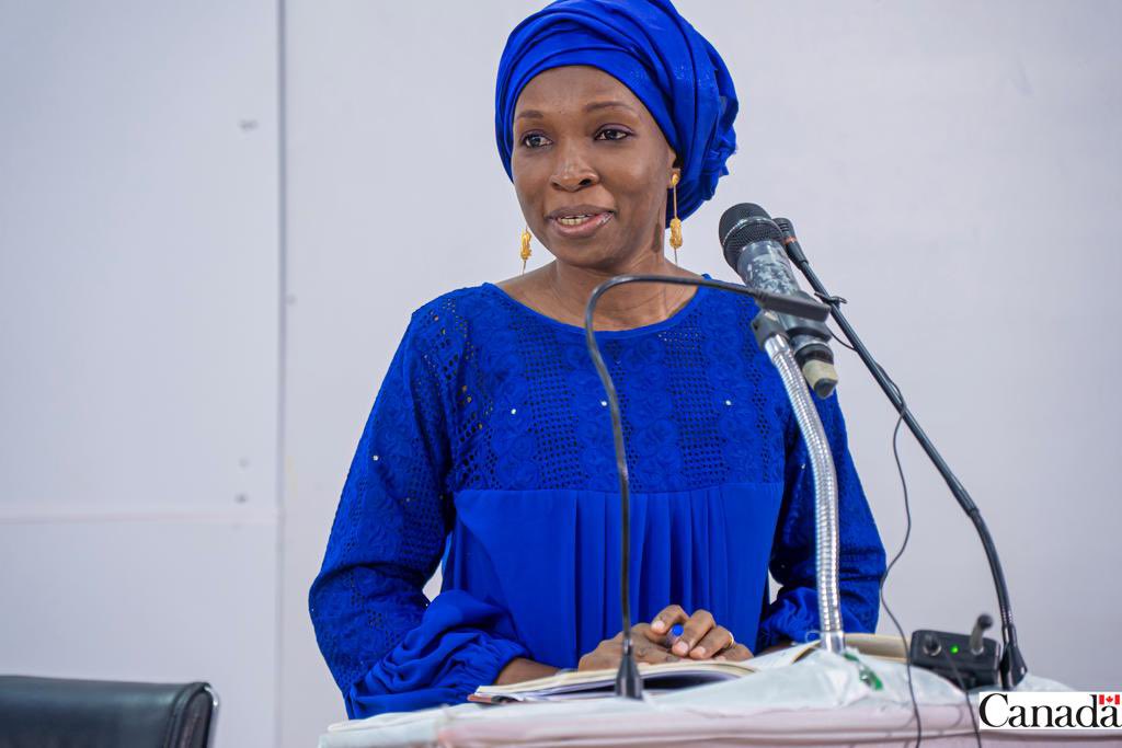 Binta_Traore's tweet photo. Pleasure to participate to the opening ceremony of the forum on local content organized by the embassy of Canada in Mali https://t.co/p43OVHcxva