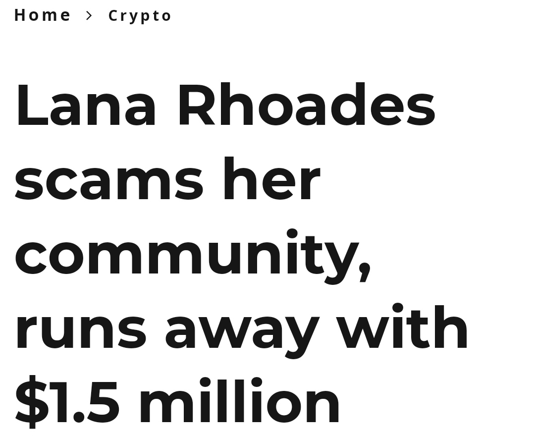 OnlyFans Girls Posting L's on Twitter "Scam people in an NFT rug pull