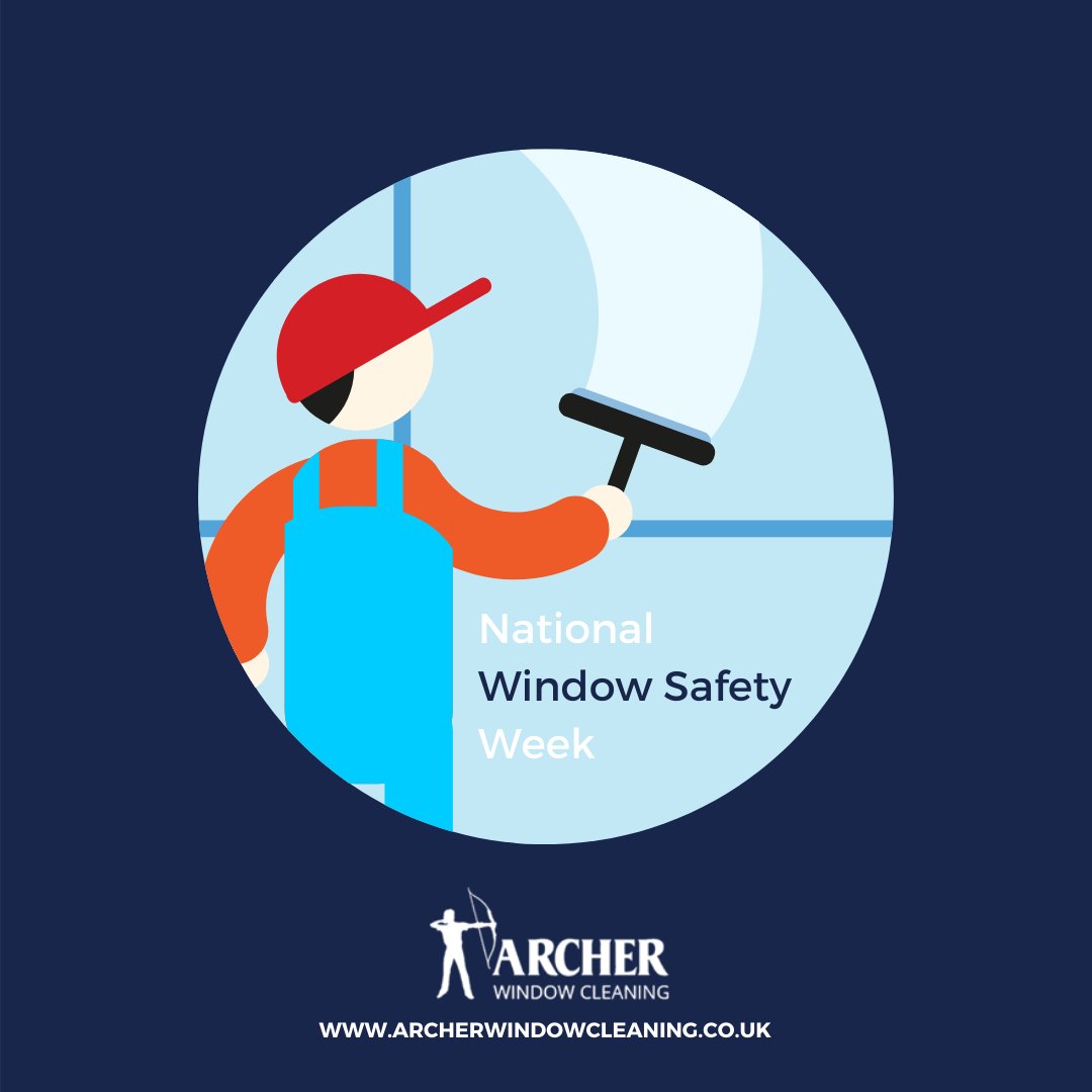 WindowCleanManc's tweet image. Did you know that this week is National Window Safety Week? At Archer Window Cleaning, we understand the importance of practising window safety year-round, which is why we are accredited members of both CHAS and SAFEcontractor! 🐝

archerwindowcleaning.co.uk