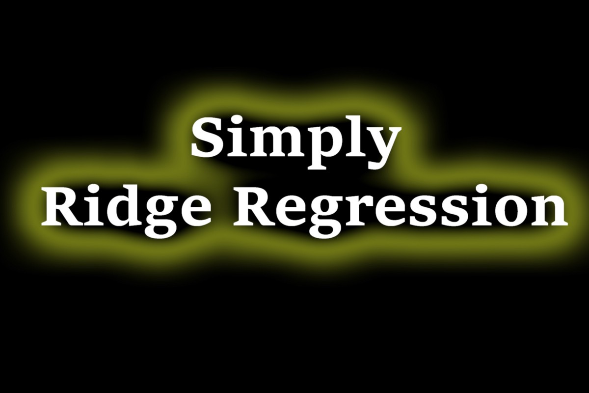 DrMattCrowson's tweet image. RT Simple Regularized Linear and Polynomial Regression dlvr.it/SMjhV2 #linearregression #polynomialregression #l2regularization #regression