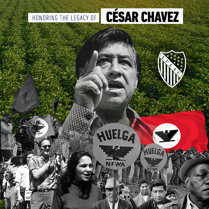 LULAC on Twitter: "We celebrate the life &amp; legacy of César Chavez who became the best known Latino American civil rights activist. Who inspired generations of people across all backgrounds, ages, &amp;