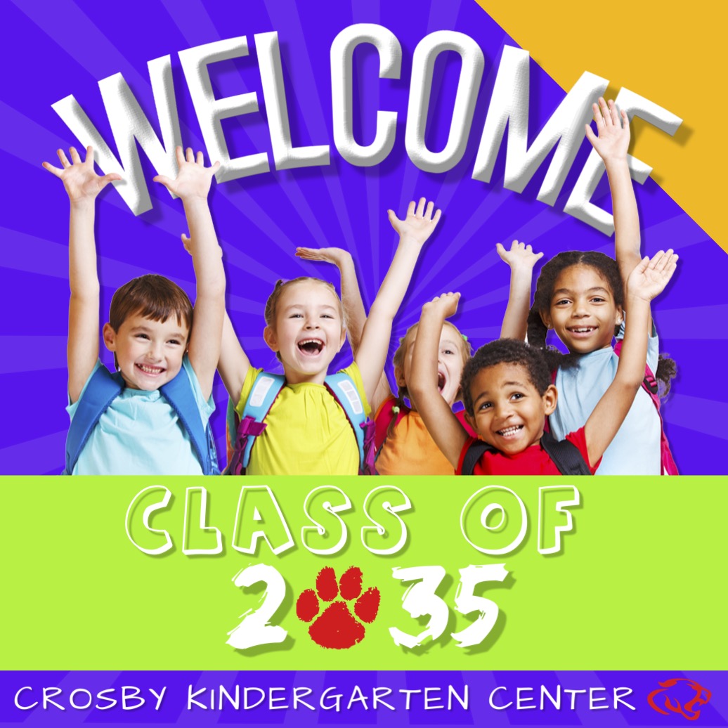 CrosbyISD's tweet photo. COMING SOON! Crosby ISD Parents/Guardians, pre-registration for Pre-K and Kindergarten will open next week. We'll share links and further information on Monday. It's a great chance to check one thing off your list before Summer.
#thisnow https://t.co/TPUsuNLoeR