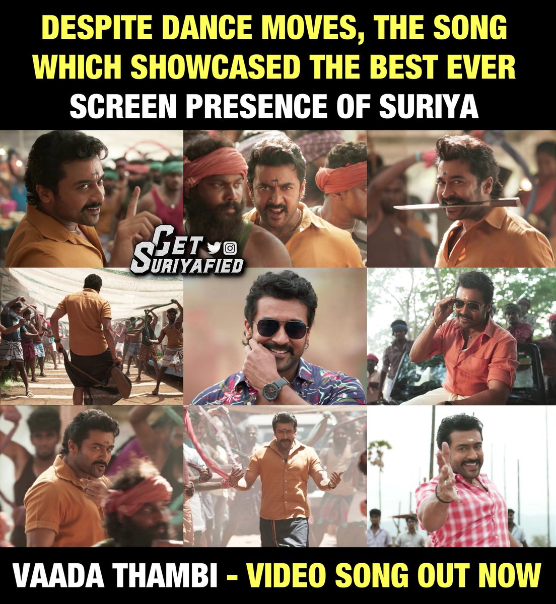 Jayasuriya00's tweet photo. Video song of #ETFirstSingle is out in all languages! #VaadaThambi 🔥
Tamil - https://t.co/E054gTTSiD
Telugu - https://t.co/GfSvjWXz5r
Hindi - https://t.co/3f7GZeggV2
Malayalam - https://t.co/ng6706fqoq
Kannada - https://t.co/hPrbYLqHOq
#EtharkkumThunindhavan @Suriya_offl https://t.co/eW59EUtdk0