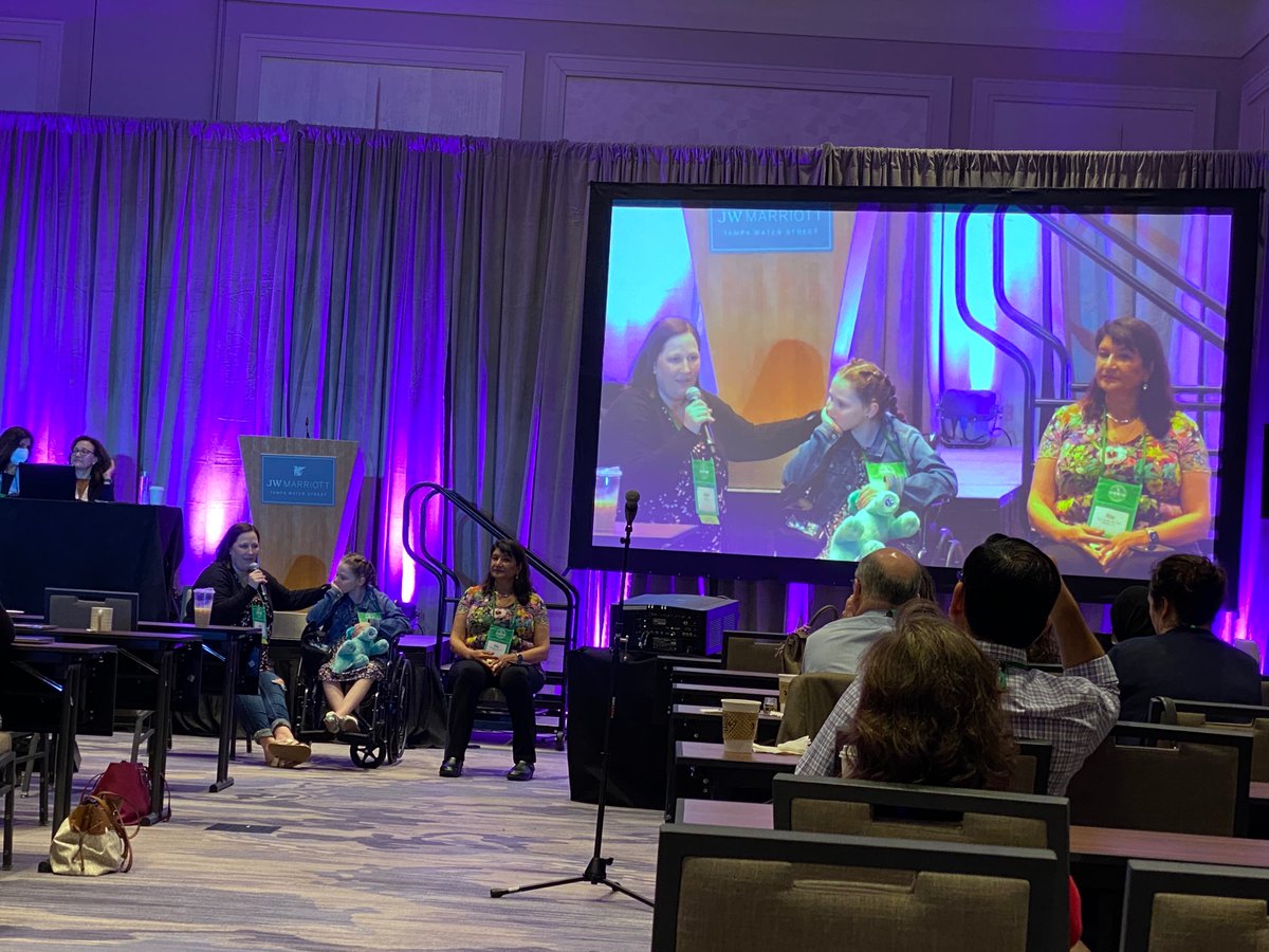 khainswo's tweet photo. #SPPM2022   Lyric, a sweet 11yo w/CRPS talking about the importance of being heard. #Pediatric #pain https://t.co/7sbnhu7YS3