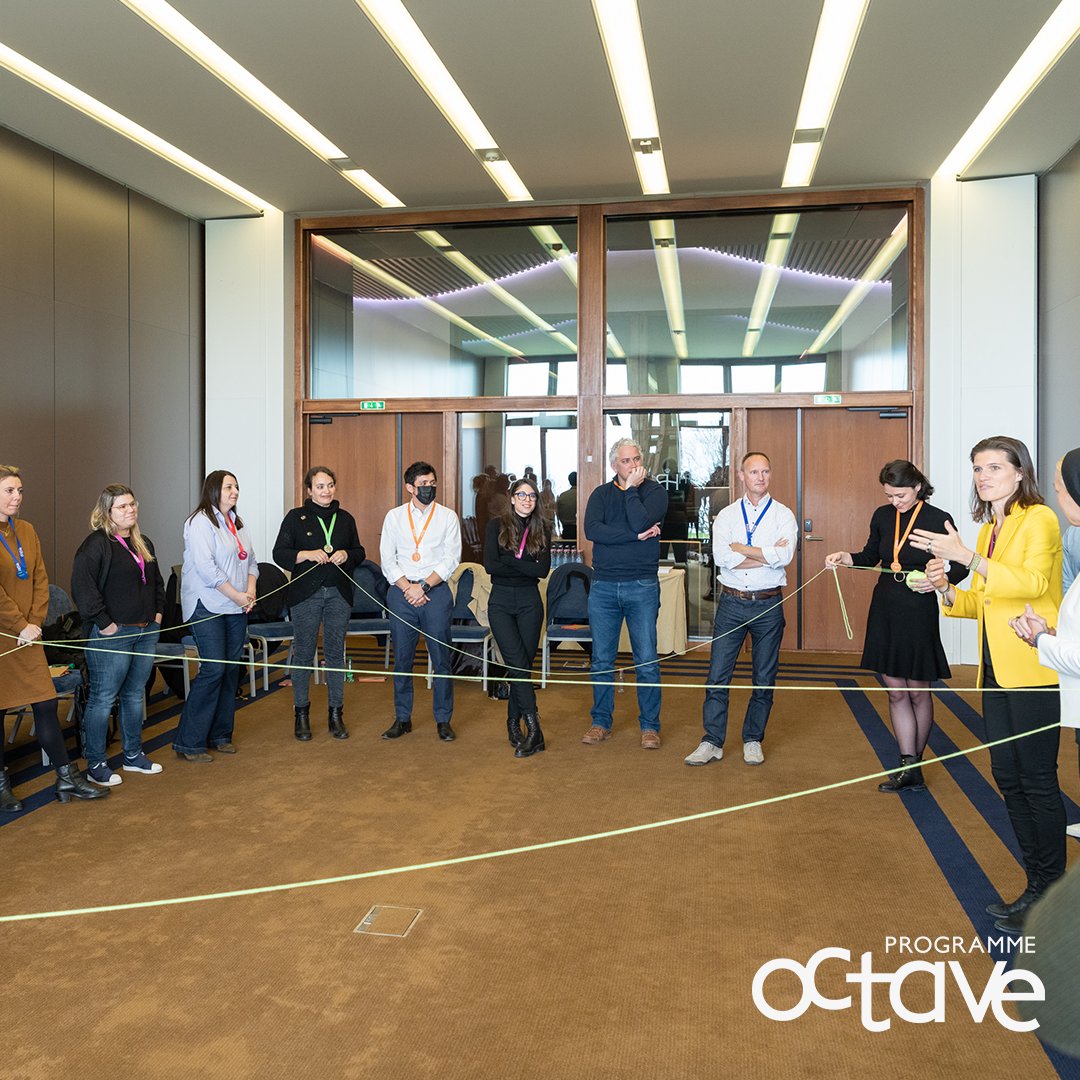 ProgrammeOCTAVE's tweet image. Le Programme Octave, c&apos;est une succession de plénières inspirantes, mais pas que ! C&apos;est également une alternance d&apos;ateliers énergisants et de workshops destinés au développement des soft-skills.

Tout un programme pour une nouvelle génération de leaders éclairés et équilibrés😌