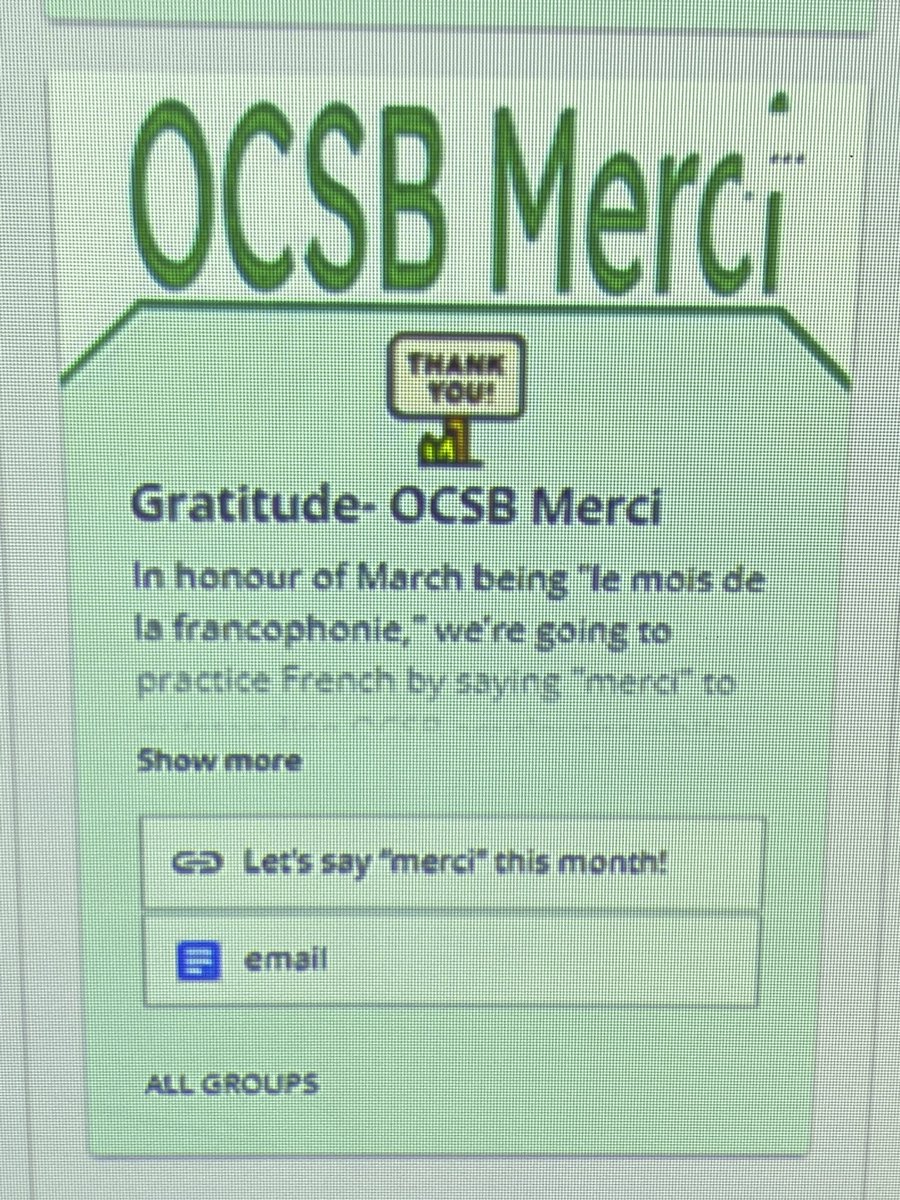 mrs_nesrallah's tweet photo. Ss are practicing gratitude this morning by making a Gratitude Mandala and sending their past teachers #ocsbMerci messages! We had to do some detective work to find some of their last year #ocsbVirtual teachers. The students are so excited to do this! #JERPride https://t.co/Vd9b9qB61h