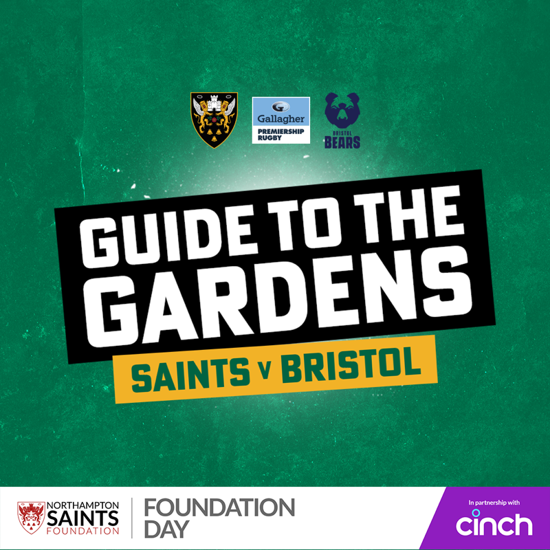 SaintsRugby's tweet photo. ❤️ @SaintsFdation Day
🎸 @ConnorRyanAdams playing in Village
👟 'Kick to Win' £12,000 with @cinchuk 

We're looking forward to a cracking Saturday at the Gardens!