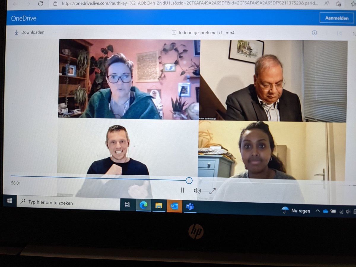 nietszonderons's tweet photo. Gisteren: gesprek met @bureau_ncdr Rabin Baldewsingh en gehandicapte mensen. Wat nam hij mee voor het landelijk actieplan? "Mensen met een beperking zijn veroordeeld om in de marge te leven. Dat is niet de samenleving die wij voor ogen hebben. Toegankelijkheid moet de norm zijn". https://t.co/hfo9ib1Kai