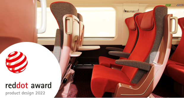 NewsEurostar's tweet photo. 🏆Our #NewThalys has been awarded the international
@reddot
Design Award 2022 in the #productdesign category!
👏for the designers #AxelEnthoven @MyYellowWindow & @matalicrasset !
🚆Next stop: The award ceremony during the Red Dot Design Week in June!
🤩 https://t.co/Eww6w0IqiO https://t.co/UJH7i9vsyL