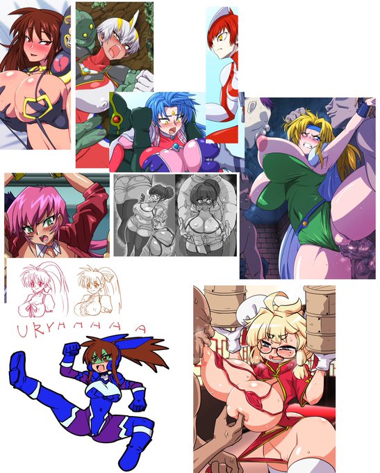 #今月描いた絵を晒そう
ほんとは変身シーンとかも描いてるけどとりあえず。
今月は3体巨大ヒロイン系描かせてもらったりでした。
来月もがんばります。 