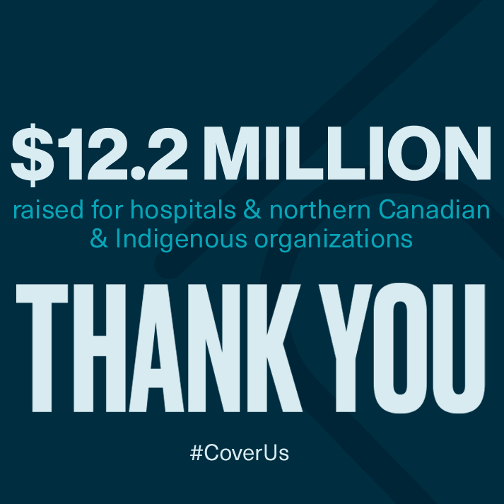 frontline_fund's tweet photo. Because of 4,637 donations by you via CanadaHelps:

$10.8 Million was granted to hospitals.
$1.1 Million was granted to Northern and Indigenous Organizations.
$12.2 Million in total support was sent to the Frontline. https://t.co/rQ2rRBKDDe