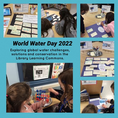 What would the world be like without water? Our students have been learning water is essential to life - and what they can do to ensure access to clean water globally in the future. #WorldWaterDay