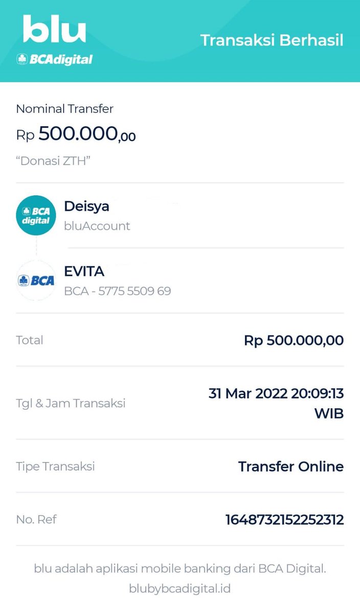 Zth_community's tweet photo. Hai teman-teman!👋👋 Mau kabarin nihh, terhitung sampai hari ini dari tanggal 25 Maret lalu, sudah terkumpul total Rp748.000,-

Terima kasih banyak untuk semua yg sudah berdonasi😇😇 kami masih membuka donasi yaa, kebaikan kalian akan selalu kami tunggu🙏🏻 https://t.co/FjpoJ5YlR8
