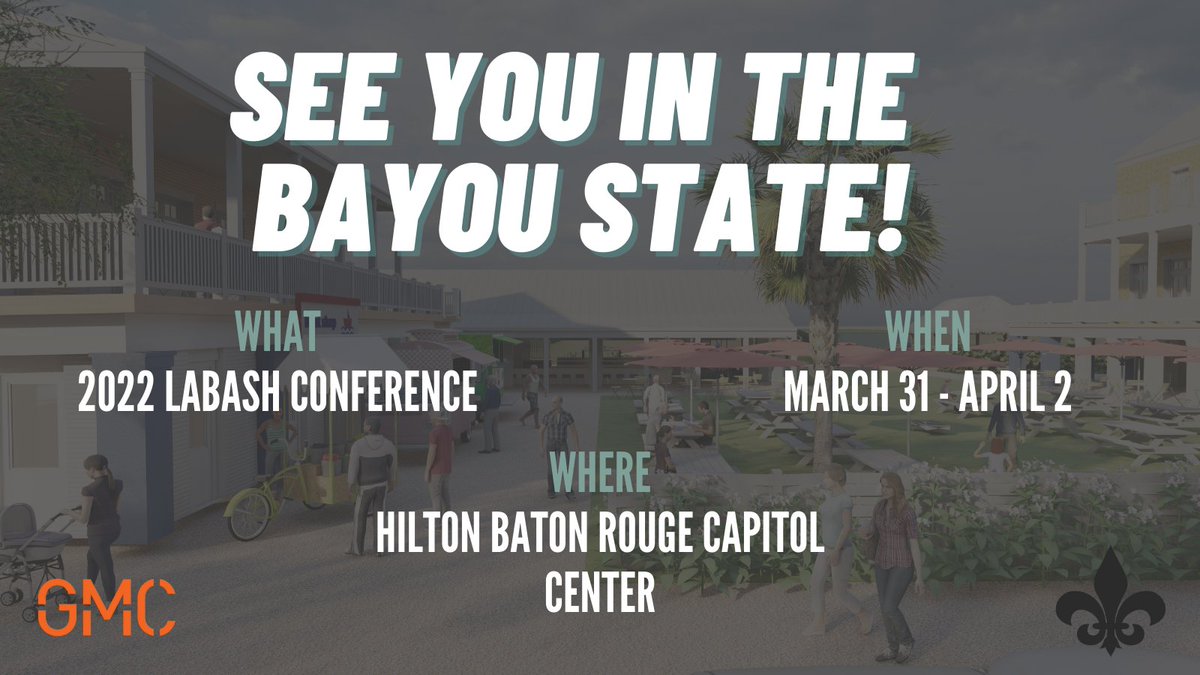 goodwynmills's tweet image. Join us at the 2022 #LABash Conference! Our team is set up and excited to come together with landscape architecture students and professionals for the next few days! Learn more: labash.org #buildingcommunities #LABash2022 #batonrouge #landscapearchitecture