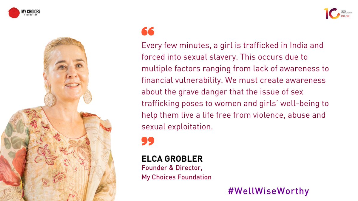 MyChoicesFDN's tweet image. With the aim to end large scale sex trafficking in India, we spread awareness about sex trafficking to empower, equip and educate women in vulnerable villages of India on the dangers of sex trafficking and the ways to identify and prevent trafficking.  #WellWiseWorthy