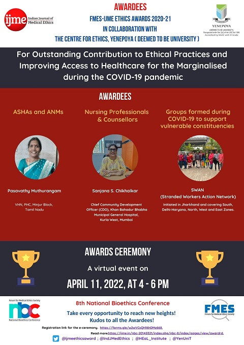 We are happy to announce the awards ceremony on 11th April 2022. at 4-6 pm. Please register and share with your networks
forms.gle/sRWuxpwn1Xmzo6…