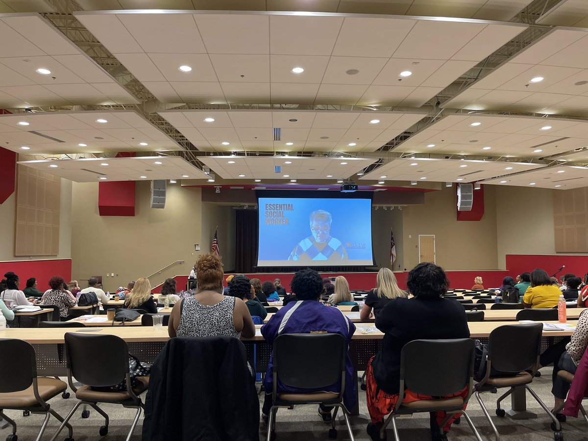 Public Health Social Work Conference 2022 began with a “Video Welcome” from our amazing Kelly Spangler at The Conference Center in Colfax NC. #SocialWorkMonth