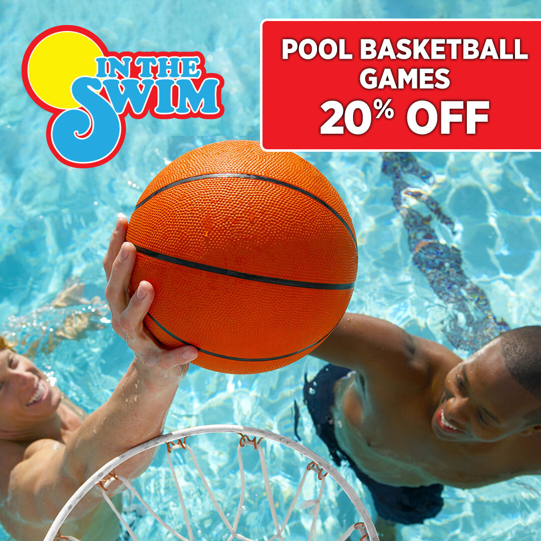 The shot clock is running out! Get your pool basketball gear before this offer expires: bit.ly/3Mouubh