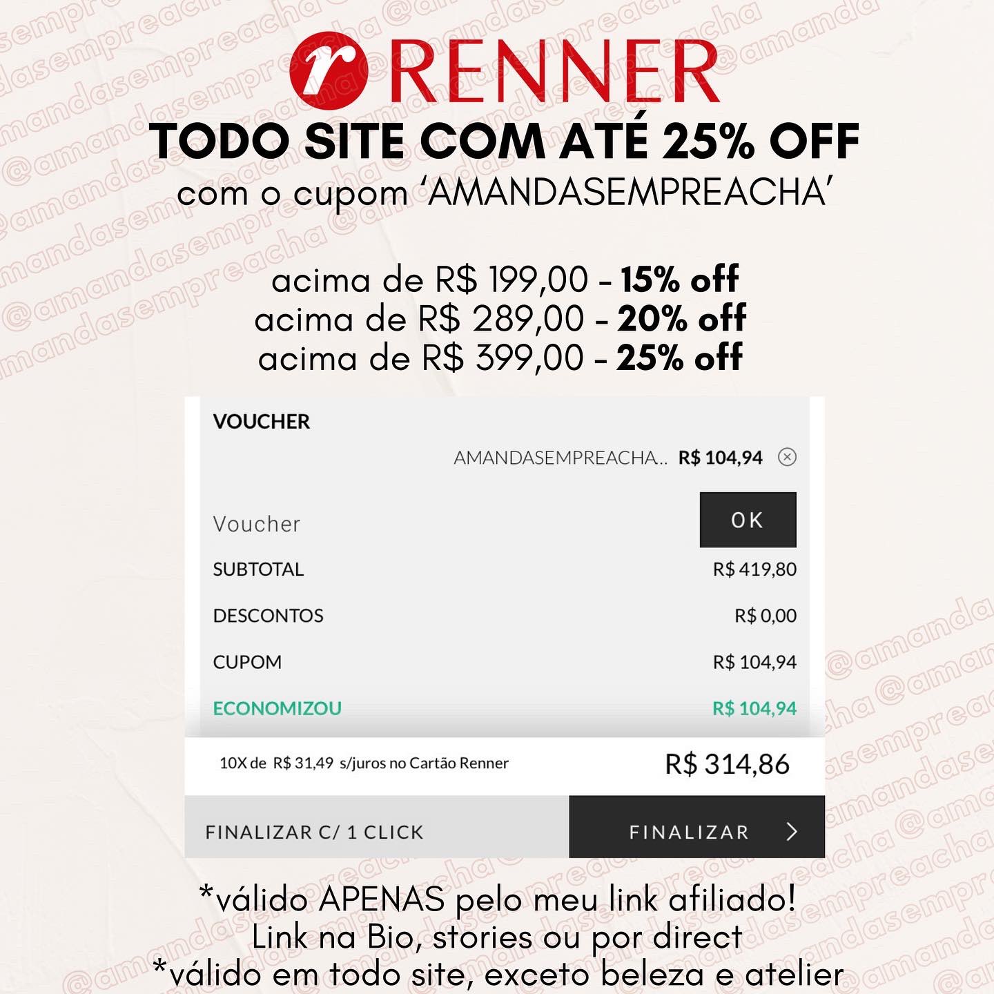 Cupom Renner  Até 90% OFF - Dezembro 2023