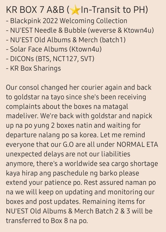 fanshubph's tweet photo. #FHPHUPDATES
Hello! Please check the following photos for new updates about your order/s.
Other concerns, please slide to our DM we will reply as soon as possible☺
Thank you very much fam! https://t.co/zsvKh284xR