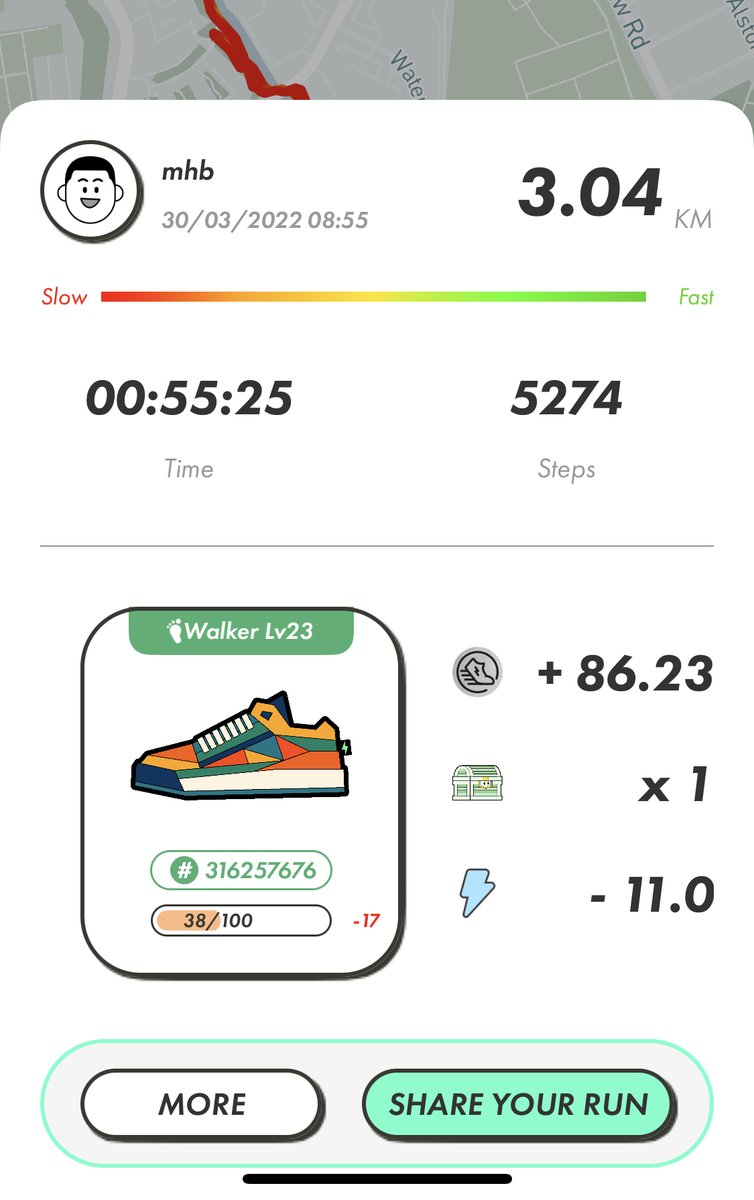 matthewbarby's tweet photo. I purchased my first @Stepnofficial NFT on Feb 28, 2022. Since then, I've acquired 9 more.

As of today:

💰they earn me ~$9,000 p/month in passive income.
📈 are worth $31,500 (+94% ROI).
🏃‍♂️ have increased the amount of exercise I'm doing.

Here's a thread explaining... https://t.co/DmQp0OG1of