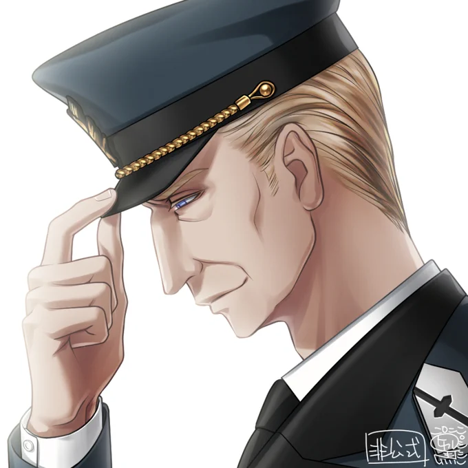 ダンローおじさん #千銃士R 非公式ファンアートでございます🌹 