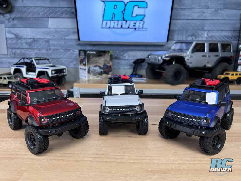 RCDriverGuys's tweet photo. Look what's new from Axial! A hardbody SCX24 2021 Ford Bronco! This RC crawler comes completely ready to run and looks amazing. See more here: https://t.co/9AbVTrncC2 or get yours here: https://t.co/K8GPAoUnLE
#axial #fordbronco #2021bronco #rccars #rcdriver https://t.co/vCCw5lDtvE