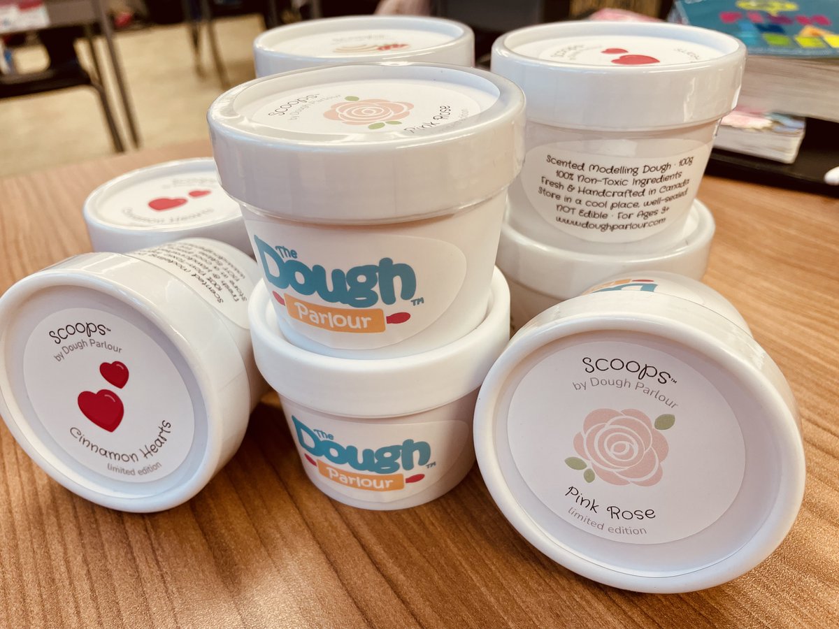 Check out this cool <a href="/DoughParlour/">Dough Parlour</a> dough! It was generously donated for use during our classroom "Mindful Minutes". Love our thoughtful parent community @elia_kristi  #madeincanada
