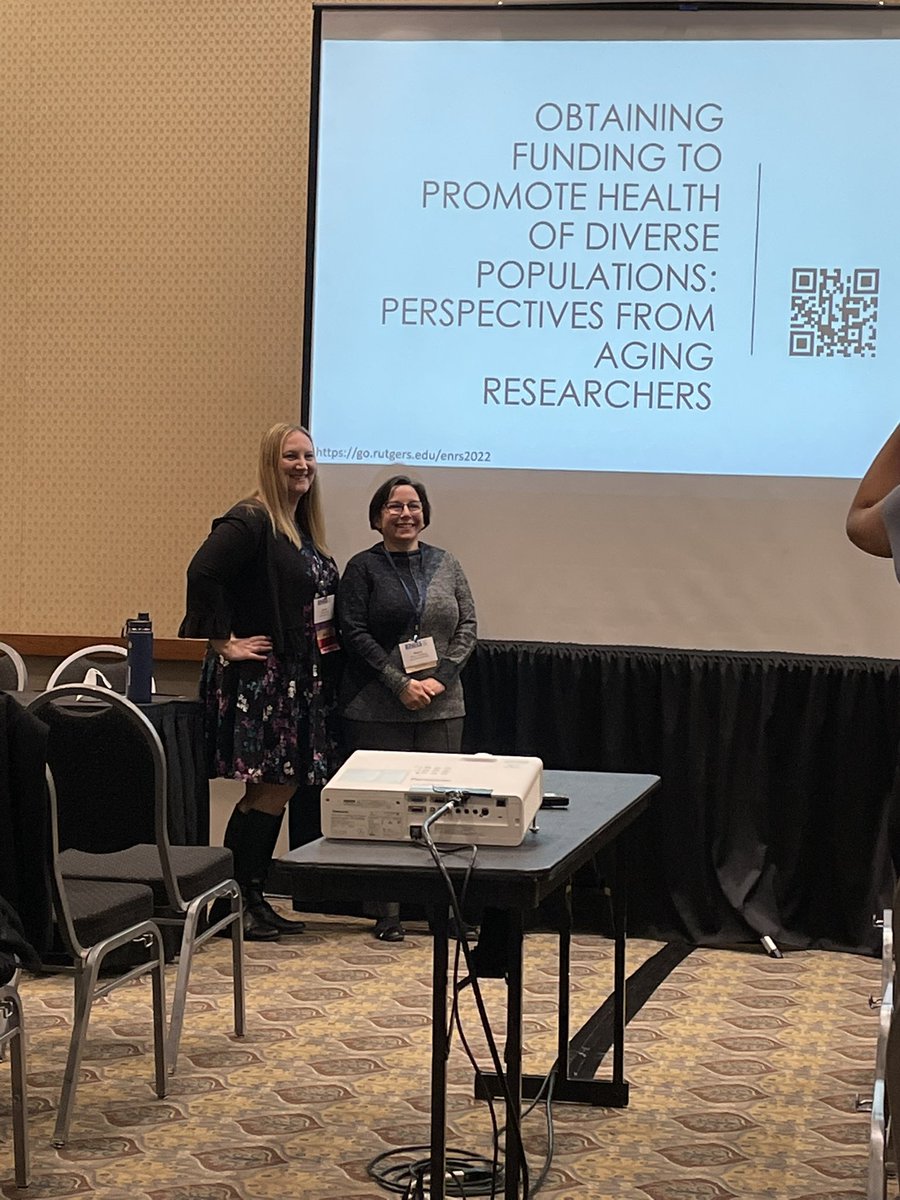 Dr. Sherry Greenberg presenting #enrs2022 #SetonHall