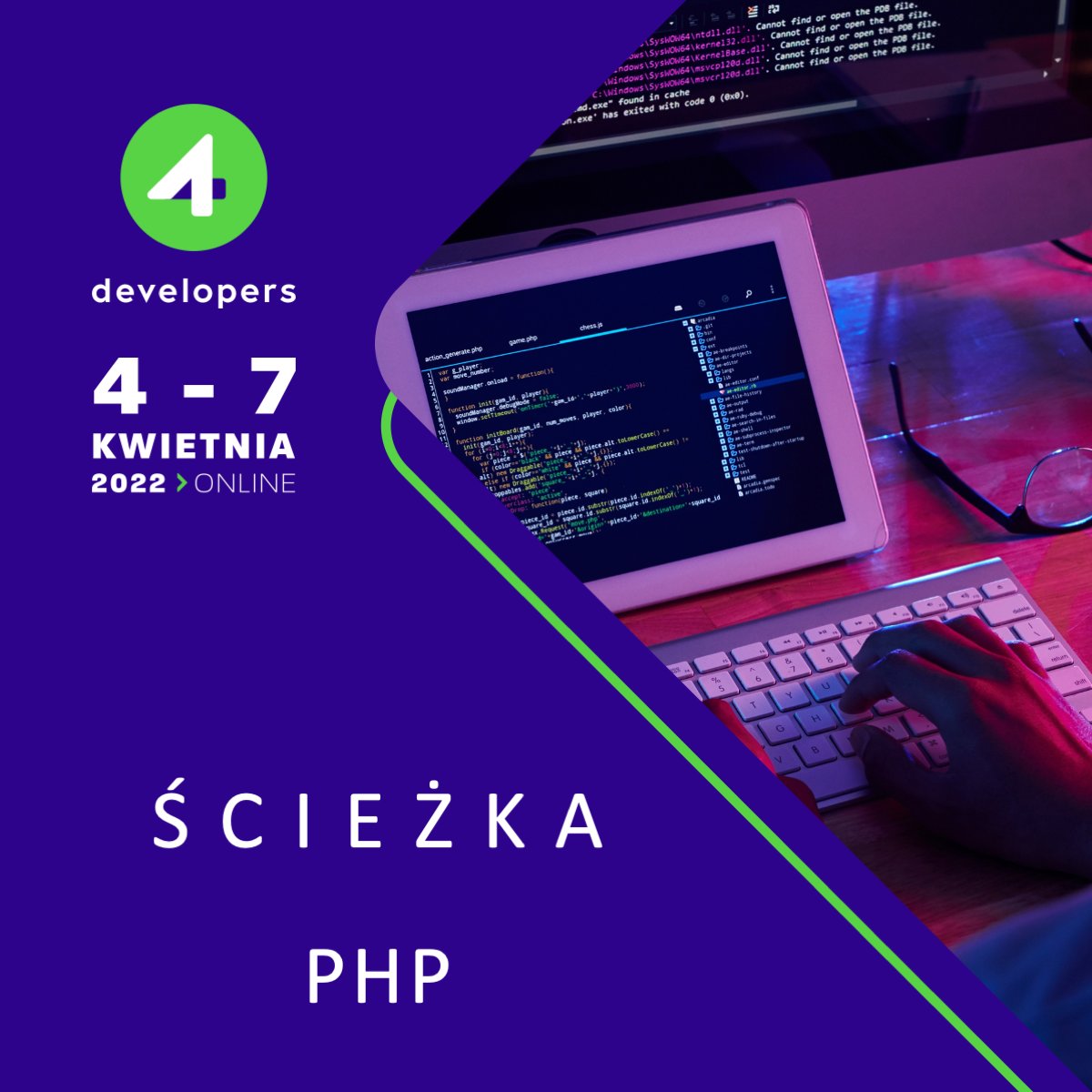 4Developers's tweet photo. Czy da się stworzyć sztuczną inteligencję w #PHP? 🧐 Odpowiedź na to pytanie padnie już w poniedziałek 4 kwietnia podczas konferencji #4Developers2022!
Sprawdźcie agendę!
👉 https://t.co/XPIwucQQUd
I zaopatrzcie się w bilety!
👉 https://t.co/IUxdOa6KxT https://t.co/fYsip8uu7i
