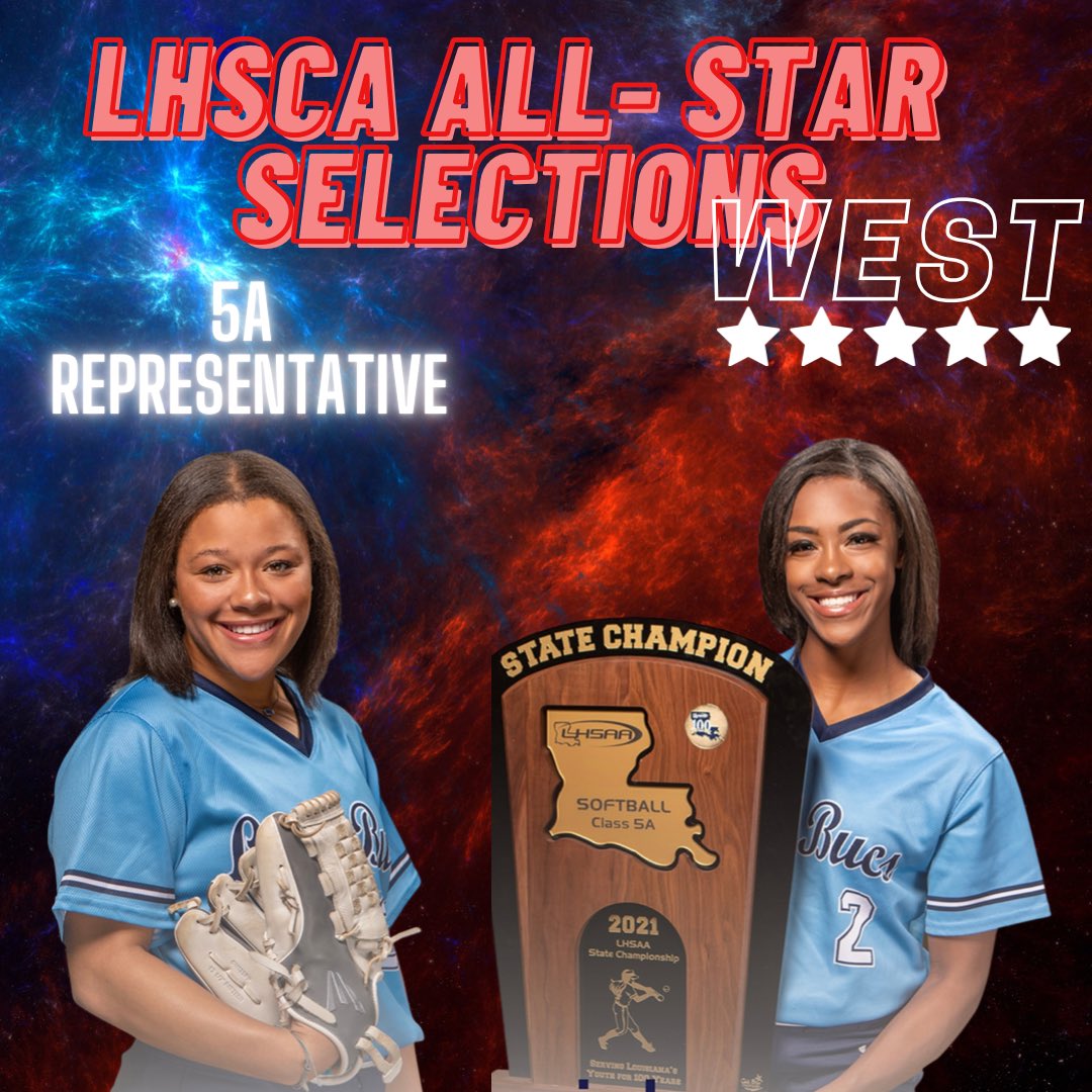 SoftballBarbe's tweet image. Congratulations to two of our seniors @FontenotNyjah  &amp;amp; @HPappion on making the LHSCA All-Star Team! Special Congratulations to @HPappion on being selected as The 5A Representative!