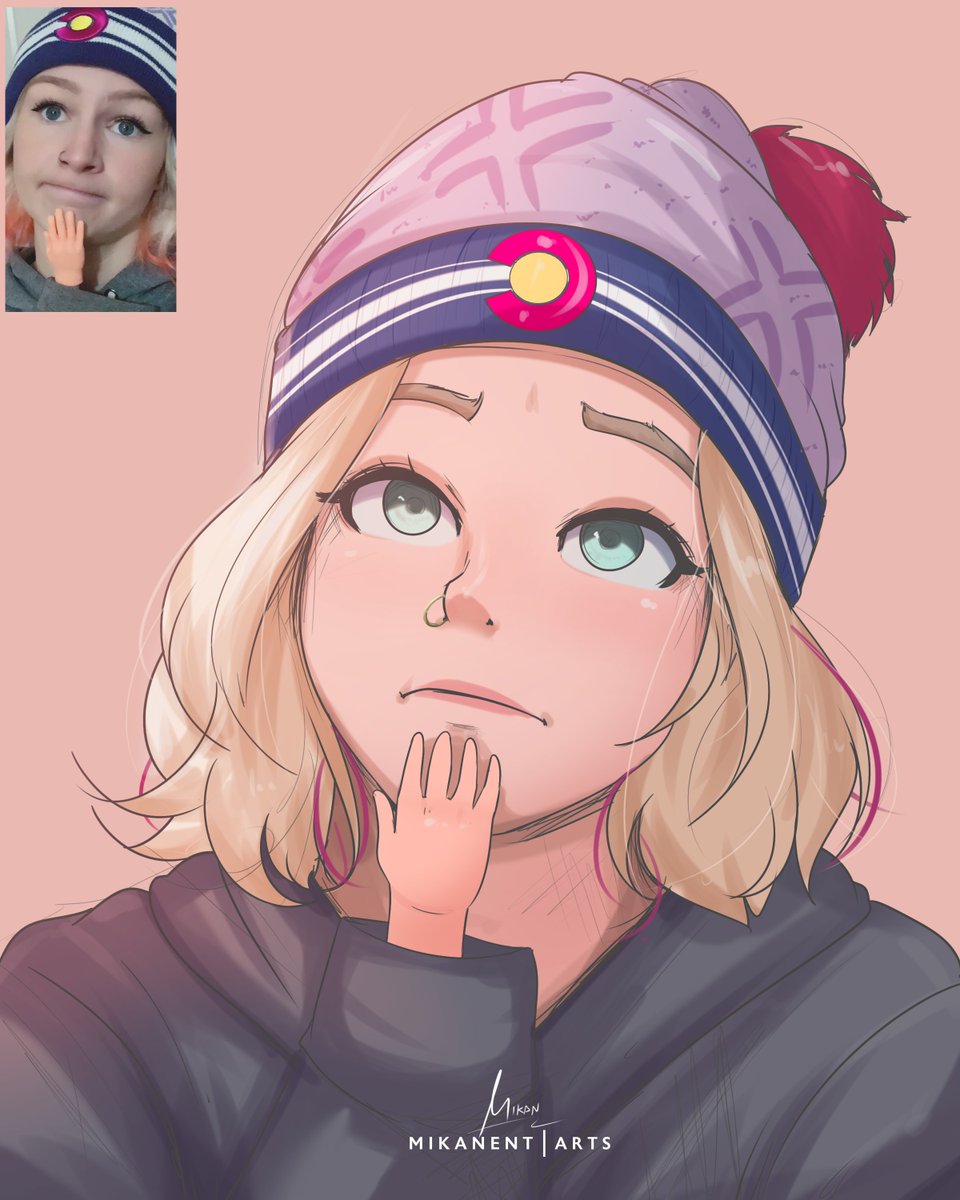 mikanent's tweet photo. Kallmekris Fanart!

video timelapse: https://t.co/uufTzN4SZ3

#kallmekris #fanart #art #digitalart #artistontwitter #drawing #blonde #beannie https://t.co/ncMQVCBpgy